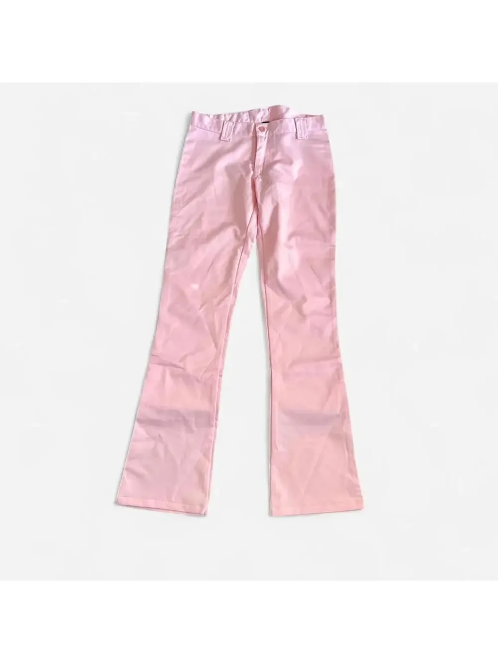 Pink Y2K Low Rise Flare Pants